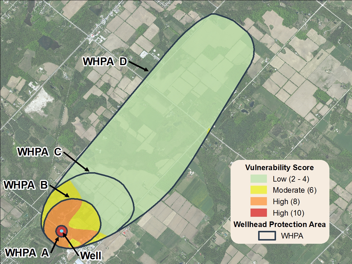 General Map of Wellhead Protection Areas